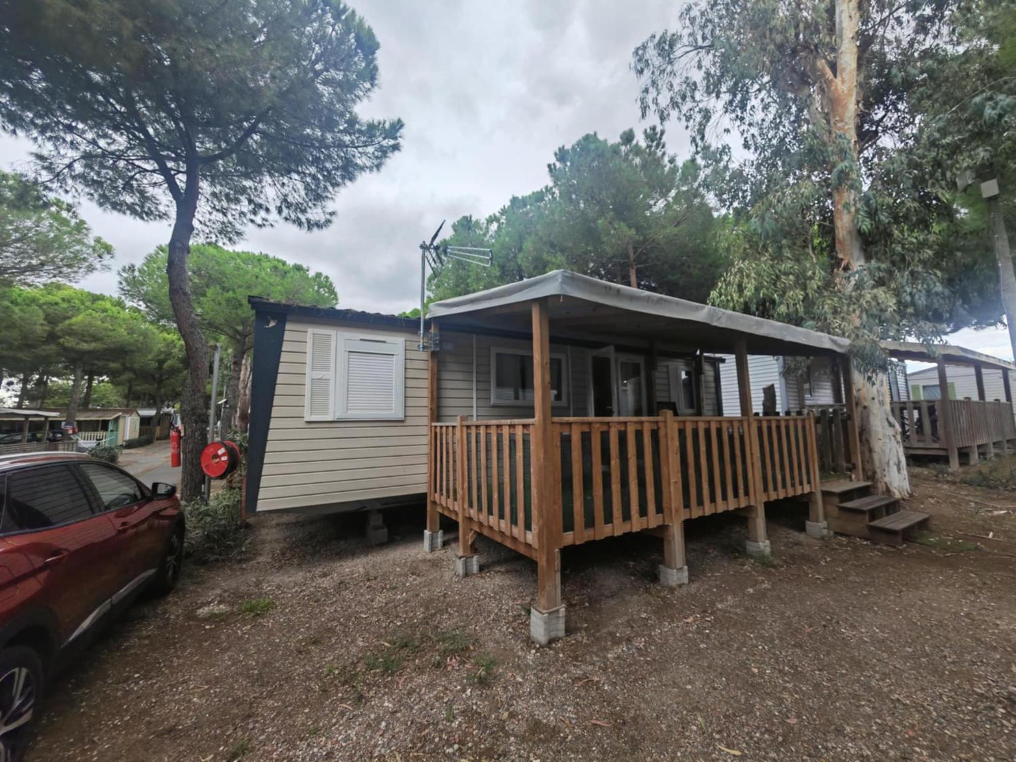 Mobile Home Camping Les Sables D'Or Le Grau-dʼAgde Eksteriør billede
